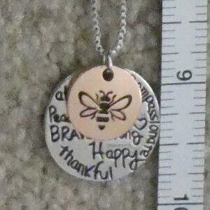 Bee Strong Necklace